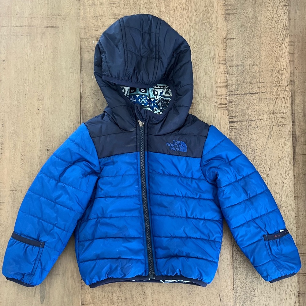 North Face reversible jacket 2T